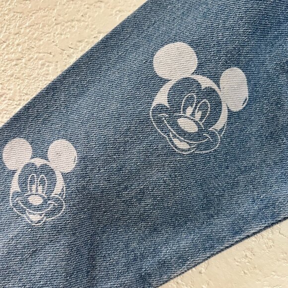NWT Disney Mickey Mouse  2‎ Piece Denim Jacket and T Shirt Kids Size 6 - Picture 3 of 6